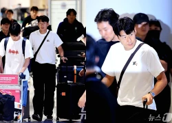 Son Heung-min trở về Hàn Quốc trong vòng tay yêu thương của fan vẫn liên tục cúi đầu xin lỗi, khác hẳn HLV Hong Myung-bo