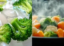 Thêm thìa này vào nước luộc, rau xanh mướt mắt lại giữ trọn vitamin