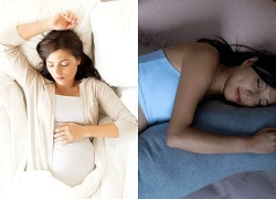 Tư thế ngủ phụ nữ mang thai nên tránh