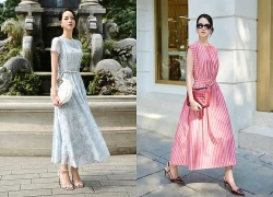 Váy hoa nhí, đầm chấm bi và loạt họa tiết nổi bật 'đổ bộ' đường phố