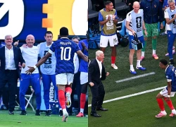 Xúc động: Mbappe lập kỷ lục chạy đến ôm HLV tuyển Pháp ăn mừng, xoa dịu nỗi đau mất mẹ của thầy