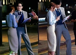 Lộ ảnh hậu trường cặp đôi Thư ký Kim sao thế bản Hong Kong gây sốt