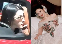 Lưu Diệc Phi đẹp chấn động đi ngang qua triển lãm ô tô chốt luôn siêu xe 17 tỷ, còn tặng vàng ồ ạt