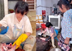 Sự thật về bức ảnh bé gái ngồi mổ cá khiến cư dân mạng bật khóc: Tôi cũng muốn dạy được đứa con hiếu thảo như vậy!