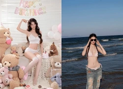 Chân dài 1m78 là em gái thủ môn Lâm Tây, diện váy cưới bồng xòe đi casting người mẫu, visual búp bê Nga chiếm spotlight