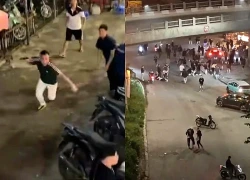 Công an điều tra vụ nhóm người hỗn chiến tại quán nhậu ở chân cầu Vĩnh Tuy