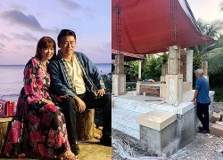 Nghệ sĩ xây mộ cho vợ quá cố: Bén duyên từ thời sinh viên, ôm bế nửa tiếng trước khi mất