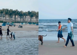 Nguyên sơ hòn Rùa mùa nước cạn