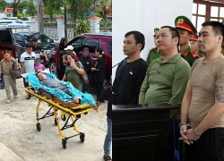Vụ đánh người đến tàn phế 2 năm trước: Bị hại nằm băng ca đến tòa
