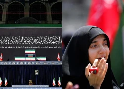 Ba con trai xuất hiện tại lễ tang cố Đại giáo chủ Iran, tân Lãnh tụ tối cao vẫn vắng mặt