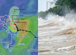 Bão số 1 vào Vịnh Bắc Bộ, đang tiến vào vùng biển Quảng Ninh - Hải Phòng