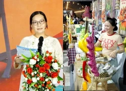 Buffet bánh dân gian và trái cây miễn phí tại bến Ninh Kiều