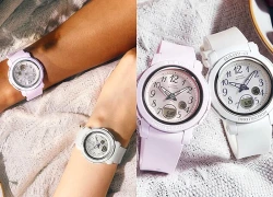 Casio làm mới dòng Baby-G với hai phiên bản màu pastel, giá dễ tiếp cận