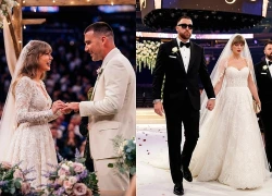 Chỉ có 4 từ để nói về siêu đám cưới của Taylor Swift và chồng cầu thủ: "Tràn ngập ảnh chế"