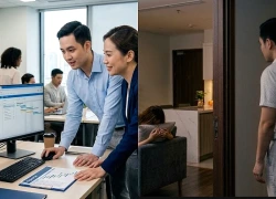 Chị sếp mới ly hôn gọi tôi đến nhà lúc nửa đêm, vừa vào phòng khách tôi đã hoảng hốt