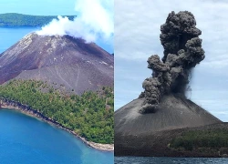 Indonesia nâng cảnh báo hoạt động của núi lửa Anak Krakatau