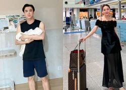 Saka Trương Tuyền và Hồ Việt Trung để con 1 tháng tuổi ở nhà, đánh lẻ xuất ngoại
