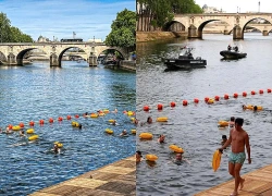 Từ dòng nước ô nhiễm, sông Seine trở thành điểm bơi lội hấp dẫn nhất Paris