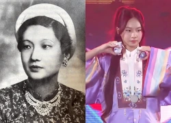 Việt Nam có một mỹ nhân 13 tuổi giống Nam Phương Hoàng Hậu khủng khiếp, từ mắt đến miệng đều sao y bản chính