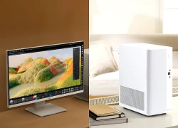 Asus V500 Mini Tower: Máy tính để bàn thiết kế vân gỗ cùng chip AMD Ryzen Zen 4
