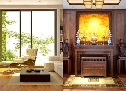 Các cụ nói: 'Phòng khách sáng thì sang, phòng thờ quang thì lụi', tại sao?