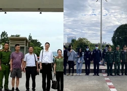 Công an bàn giao 3 đối tượng truy nã cho phía Trung Quốc
