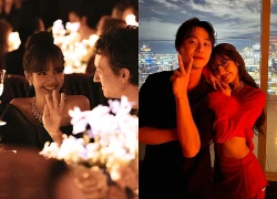 Hậu chia tay tỷ phú, Lisa (BLACKPINK) tựa đầu lên vai chàng trai giống hệt Park Seo Joon