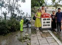 Không nhận ra mũi Sa Vĩ sau khi bão quét qua
