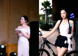 Người đẹp sở hữu hình thể 'đồng hồ cát' cổ vũ Ai Cập