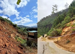 Nguy cơ sạt lở mái dốc đe dọa an toàn tại Đền Sóc, Hà Nội kích hoạt ứng phó khẩn cấp
