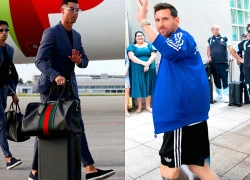 Ronaldo mặc bộ đồ giá triệu đô vẫn bị chấm 0 điểm thời trang tại World Cup, thua xa Messi
