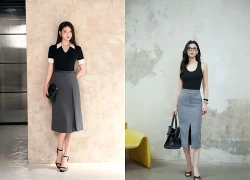 Tôn dáng sành điệu với áo thun ôm chuẩn xu hướng