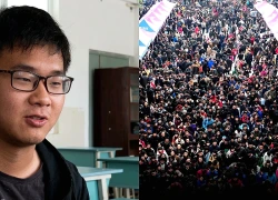 Tra điểm thi đại học thấy “0 điểm”, nam sinh ngã quỵ rồi bật khóc khi đọc dòng chữ nhỏ ở cuối màn hình
