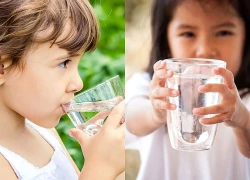 Trẻ cần uống bao nhiêu nước mỗi ngày?