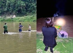 Bé gái 10 tuổi rơi sông mất tích, mẹ quỳ gối gào khóc trên bờ