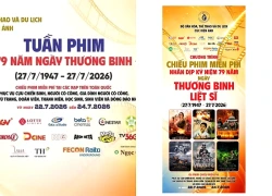 190 cụm rạp trên cả nước chiếu phim miễn phí dịp 27/7