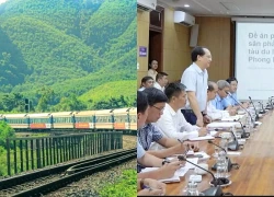 Chuẩn bị khai thác tuyến tàu du lịch Huế-Phong Nha