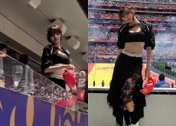 Fancam World Cup tóm dính mỹ nhân body siêu thực trên khán đài, hóa ra là Lisa BLACKPINK, bảo sao visual "cuốn" thế!