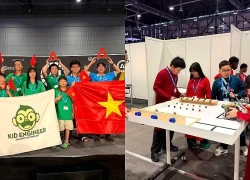 Học sinh Việt Nam giành hai giải nhì tại chung kết Robotics toàn cầu 2026