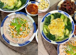 Hôm nay nấu gì: Bữa tối ngập món ngon ngày hè