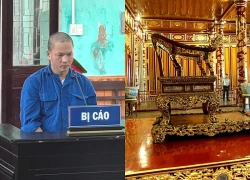 Kẻ đập phá bảo vật quốc gia ngai vua triều Nguyễn lĩnh án