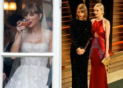 Mẹ con trai đỡ đầu "chữa thẹn" sau khi bị Taylor Swift cấm cửa đến đám cưới?