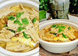 Món ăn này nấu dễ, rẻ mà ngon hơn cả thịt, nước dùng chan vào cơm đưa vị vô cùng