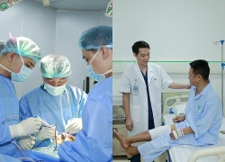 Sau 14 năm đau đớn vì di chứng tai nạn, người đàn ông đã tìm lại bước đi