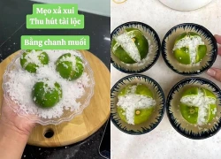 Vì sao nhiều nhà đặt bát chanh muối ở góc phòng?