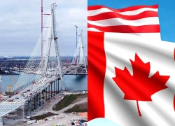 Canada đạt thỏa thuận tháo gỡ bế tắc dự án cầu biên giới với Mỹ