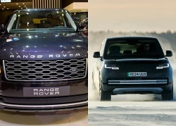 Lộ ảnh thực tế SUV thuần điện Range Rover Electric