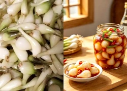 Ra chợ mua 1kg "nhân sâm của các loại rau" về ngâm một hũ, vị chua ngọt vô cùng kích thích vị giác, ngon miệng