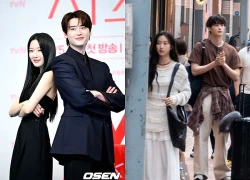 Xôn xao cảnh Lee Jong Suk sát rạt bên nữ thần Moon Ga Young