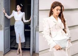 Bản giao hưởng ngọt ngào từ những đóa hoa đính trên trang phục